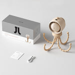 JisuLife Stroller Fan Life2S High Speed Energy Saving Stroller Mini Fan Octopus Bladeless Swingable Head Air Purifying Fan, Life2S