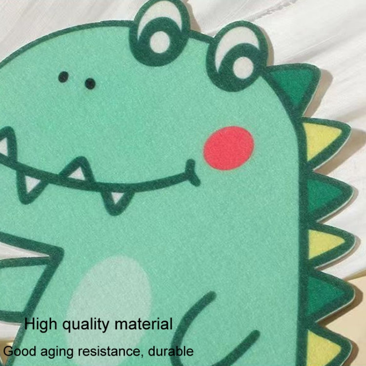 4pcs Bathroom Toilet Deodorant Stickers Felt Cute Cartoon Aromatherapy Decorative Wall Stickers, 22x18cm