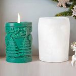 Christmas Aromatherapy Candle Cylinder DIY Silicone Mold, ZL-845, ZL-846, ZL-849, ZL-850
