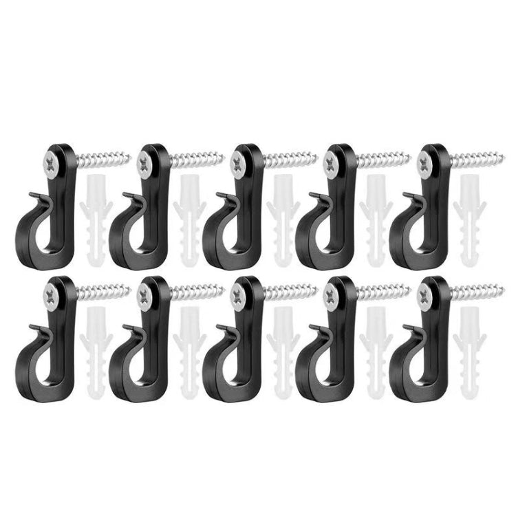 Holiday Lights Hanger Hooks With Phillips Screw For Wire And Led Light, 10pcs /Box, 20pcs /Box, 30pcs /Box, 45pcs /Box