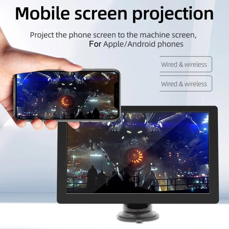 Car Universal Screen Stereo HD MP5 Player Reversing Monitor, Without Camera