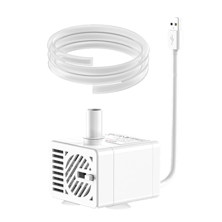 Innovator Group USB Pet Water Dispenser Pump 5V Mute Micro Brushless DC Water Pump, Automatic Drainage+1m Pipe, Automatic Drainage+2m Pipe, No Water Power Off+1m Pipe, No Water Power Off+2m Pipe
