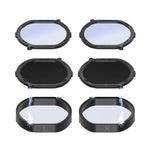 DEVASO For PlayStation VR 2 6 In 1 Magnetic Glasses Anti-Scratch Protective Cover, 6 In 1