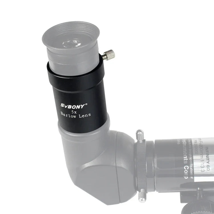 SVBONY F9102A 1.25 Inch 5x Multiplier Astronomical Telescope Accessories, F9102A