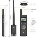 Doosl DSIT037 300m Long Distance Laser Remote Control Green Light Page Turner, DSIT037