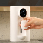 540ml  Automatic Mouthwash Dispenser 3 Levels Quantitative with 2 Magnetic Cups, S7 White, S7 Black