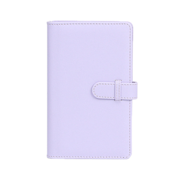 108-Piece Multifunctional 3 Inch Photo Ticket Credit Card Storage Book, Mint Green, Iris Purple, Light Cherry Pink, Hydrangea Blue, Jasmine White, Black Lychee Pattern, Brown Lychee Pattern