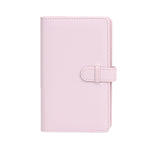 108-Piece Multifunctional 3 Inch Photo Ticket Credit Card Storage Book, Mint Green, Iris Purple, Light Cherry Pink, Hydrangea Blue, Jasmine White, Black Lychee Pattern, Brown Lychee Pattern