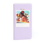 64-Piece 5 Inch Photo Storage Album, White, Black, Light Blue, Brown, Green, Pink, Blue, Purple