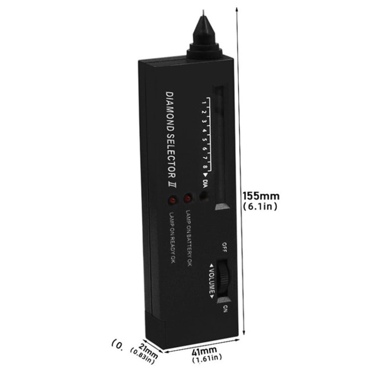 Thermal Conductivity Meter Diamond Test Pen Crystal Hardness Identification Instrument, Diamond Test Pen