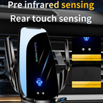 Q96 Car Wireless Charging Cell Phone Navigation Mount, Standard, Standard+Suction Cup