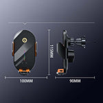 C3 Car Infrared Sensor Auto Opening And Closing Wireless Charging Cell Phone Holder