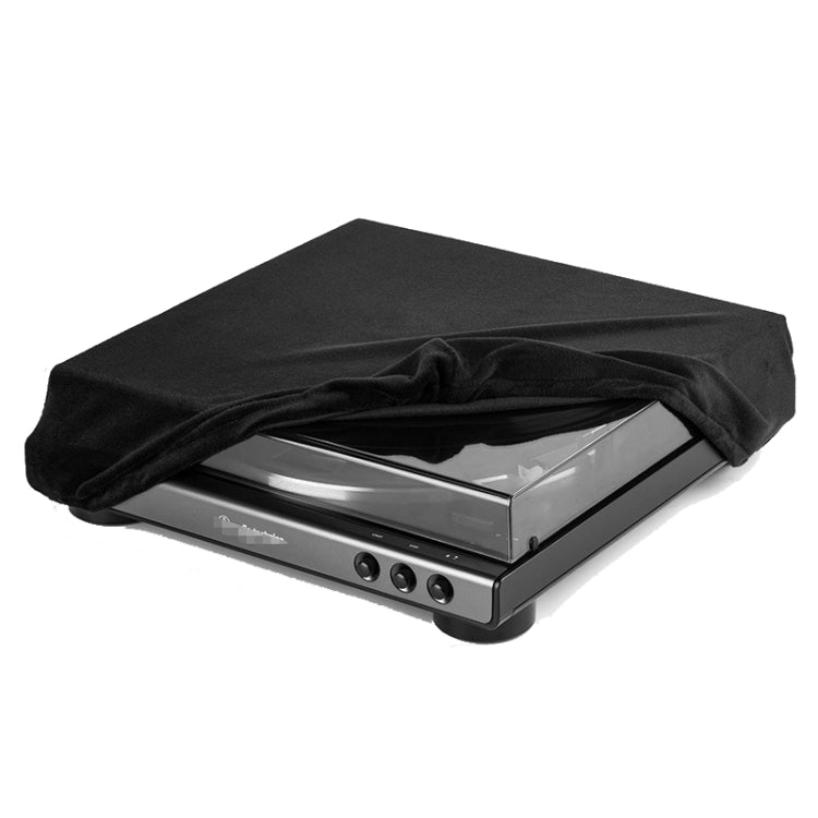 For Audio-Technica AT-LP60XBT Flannel Dust Cover Vinyl Record Player Elastic Band Case, AT-LP60XBT Dust Cover