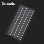 5sheets /Pack Transparent Invisible Anti-Collision Strip Self-Adhesive Pads For Cabinets Desk Corners, 35 x 10mm, 63 x 10mm, 150 x 15mm