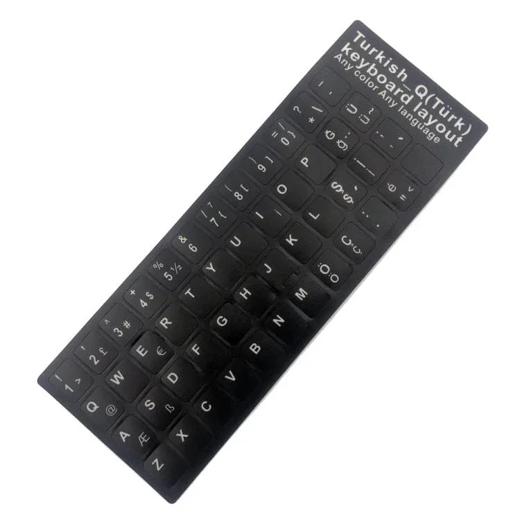 Laptop Keyboard Sticker, Ukraine, Turkish, Swedish, Polish, Farsi