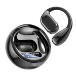 M76 Intelligent AI Translation On-Ear Digital Display Bluetooth Earphone