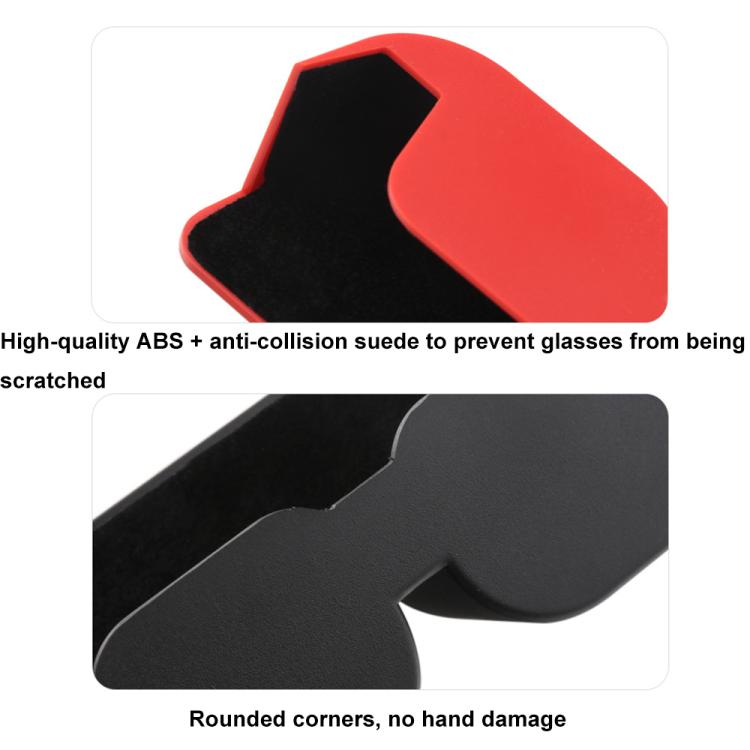 Adhesive Car Glasses Case Car Dashboard Card Storage Rack