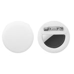 For AirTag 2nd Gen / AirTag 1st Gen Tracker Round Silicone Case With Safety Pins Hidden Inside Clothes Shoes