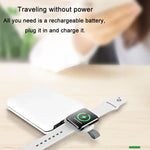 For Apple Watch 1/2/3/4/5/6/7/8/9/10/SE Portable USB Magnetic Wireless Charger