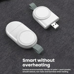 For Apple Watch 1/2/3/4/5/6/7/8/9/10/SE Portable USB Magnetic Wireless Charger