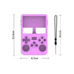 For ANBERNIC R36S Handheld Game Consoles Dustproof Silicone Protective Cover