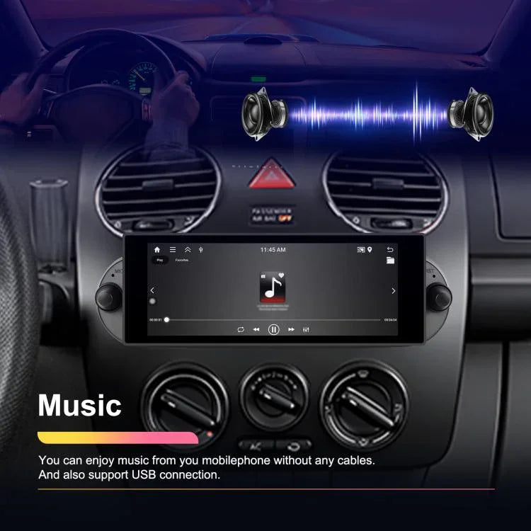 For Volkswagen Beetle 2002-2010 6.86 inch 2+64G Horizontal Screen Android Car Player, Standard, Standard+AHD+Microphone