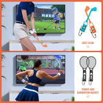 JYS NS2281 For Nintendo Switch 2 Sports 9 In 1 Gaming Sports Kit Left And Right Grip Accessories