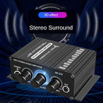 Car Home Stereo Mini Amplifier, AK270, AK270 With DC Line