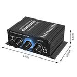 Car Home Stereo Mini Amplifier, AK270, AK270 With DC Line