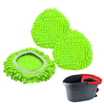 3pcs /Pack Mop Pads For O-Cedar EasyWring 1-Tank System Replacement Parts