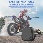 24GHz Motorcycle 30-Meter Blind Spot Radar Detection System Lane Change Assist  for Safe Riding, 30-Meter