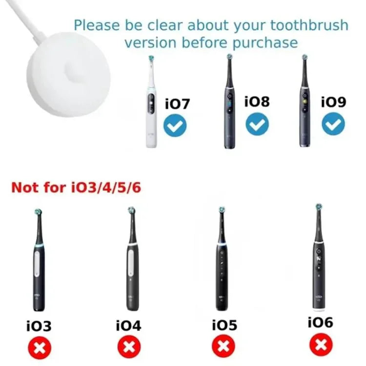 3768 Toothbrush USB Charger For Oral B IO Series 9/8/7 IO7 IO8 IO9, USB