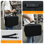 For Nintendo Switch 2 JYS All-in-One Storage Carrying Case Organizer with Shoulder Strap Fits Dock/Console/Pro Controller/Camera/Grip/Charger, JYS-NS2323