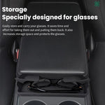 For Tesla Model 3/Y Armrest Modification Glasses Storage Pocket