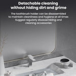 Toothbrush Disinfection Box Punch-Free Razor Rack