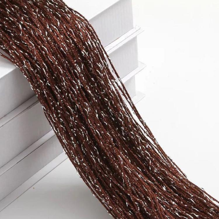 Dense Tassel Door Curtain Home Living Room Partition Decorative Curtain, 0.9 x 1.9m