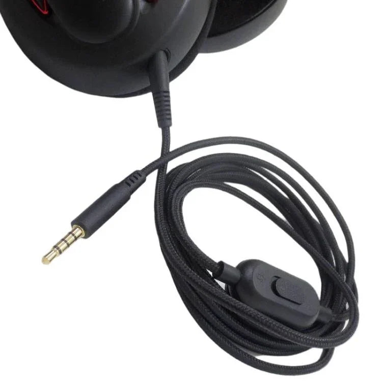 2m Tuning Edition Headphone Cable For Sennheiser GAME ONE / GAME ZERO / PC 373D / GSP350 / GSP500 / GSP600, Single Plug, Dual Plug
