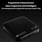 CAFE RHYME 311 Smart Electronic Scale For Pour-Over Coffee Mini Multifunctional Timing Kitchen Scale