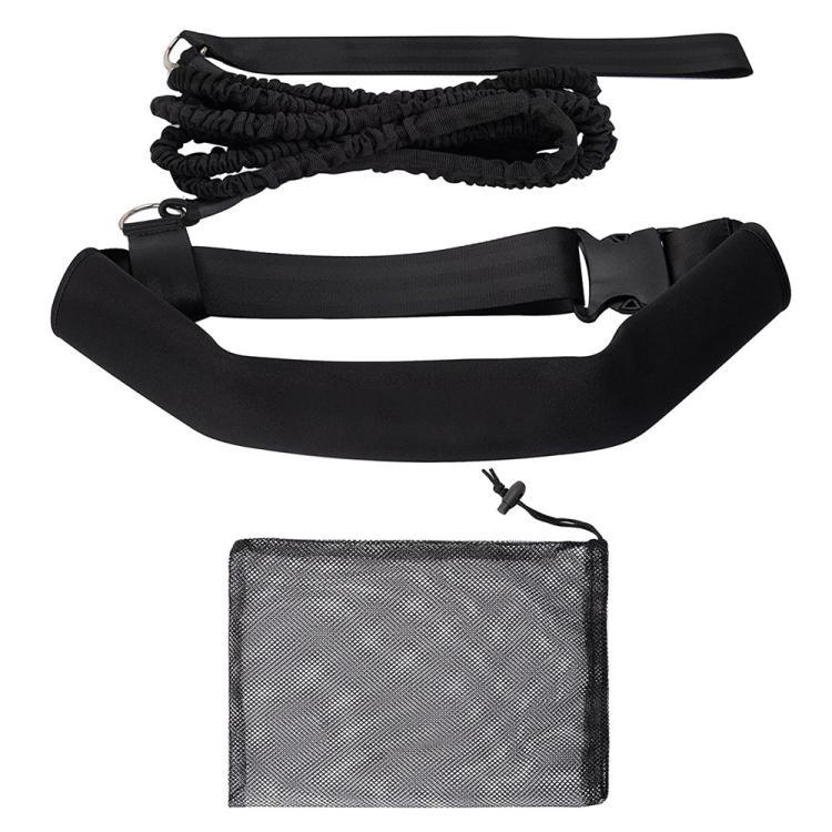 Swimming Strength Block Training Belt and Elastic Cord Set