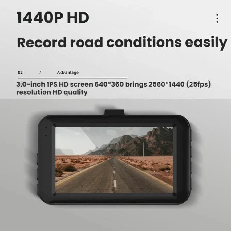 Suction Cup Bracket HD Night Vision Front And Rear Dual Recording WiFi Driving Recorder