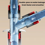 Balcony Downspout Washer Drain Floor Drain Connector Sewer Separator Anti-Odor Floor Drain, Single Way, Positive 3 Ways, Oblique 3 Ways, Y-shape 3 Ways, 4 Ways Dual Large 1 Small, 4 Ways Dual Small 1 Large