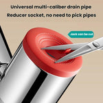 Balcony Downspout Washer Drain Floor Drain Connector Sewer Separator Anti-Odor Floor Drain, Single Way, Positive 3 Ways, Oblique 3 Ways, Y-shape 3 Ways, 4 Ways Dual Large 1 Small, 4 Ways Dual Small 1 Large