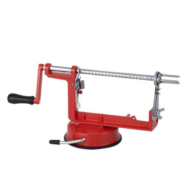 Handheld Twisted Potato Cutter Machine Manual Spiral French Fry Maker for Crispy Curly Fries, Twisted Potato Cutter
