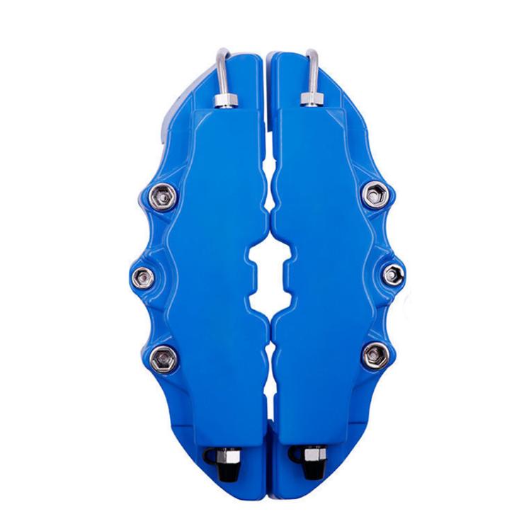2pcs /Set Car High-Temperature Resistant Brake Caliper Cover Kit, S Red, M Red, L Red, S Blue, M Blue, L Blue, S Yellow, M Yellow, L Yellow, S Silver, M Silver, L Silver, S Black, M Black, L Black