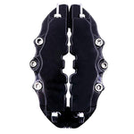 2pcs /Set Car High-Temperature Resistant Brake Caliper Cover Kit, S Red, M Red, L Red, S Blue, M Blue, L Blue, S Yellow, M Yellow, L Yellow, S Silver, M Silver, L Silver, S Black, M Black, L Black