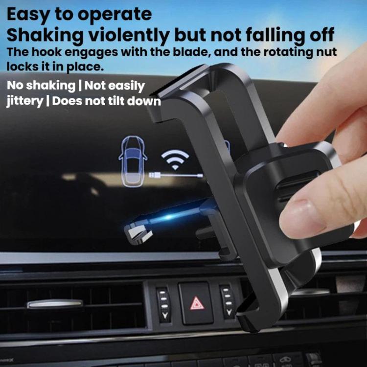 In-Line Clip Car Phone Mount Base Slidable Air Vent Phone Mount Accessories For Vehicles, In-Line Clip