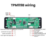 MP3 Bluetooth Decoder Board USB/Line-In Input Car Digital Audio Player, TPM119B