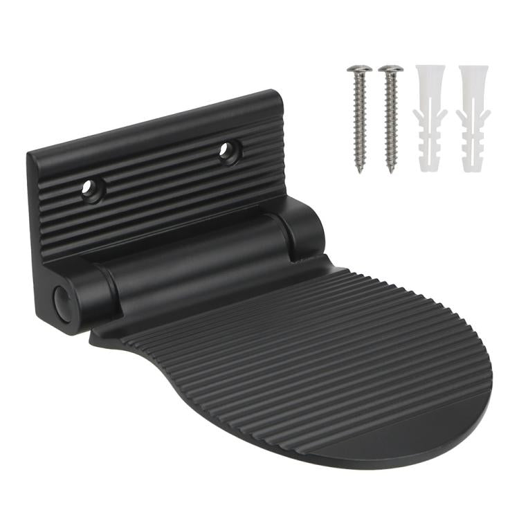 Space Aluminum Bathroom Step Stool Anti-Slip Shower Footrest for Pregnant Women & Elderly