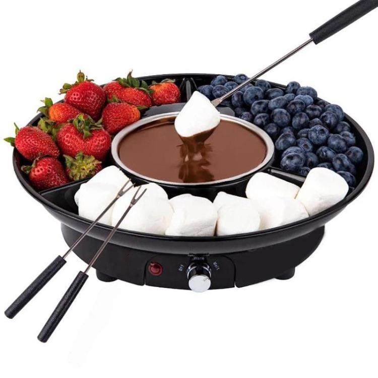 Home Party Chocolate Fondue Pot Electric Fountain Melting Tower, US Plug, EU Plug, UK Plug, AU Plug