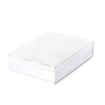 Under Desk Hidden Drawer Organizer Invisible Storage Box for Stationery and Office Supplies, Medium Clear, Medium Clear Black, Large Clear, Large Clear Black, XL Clear
